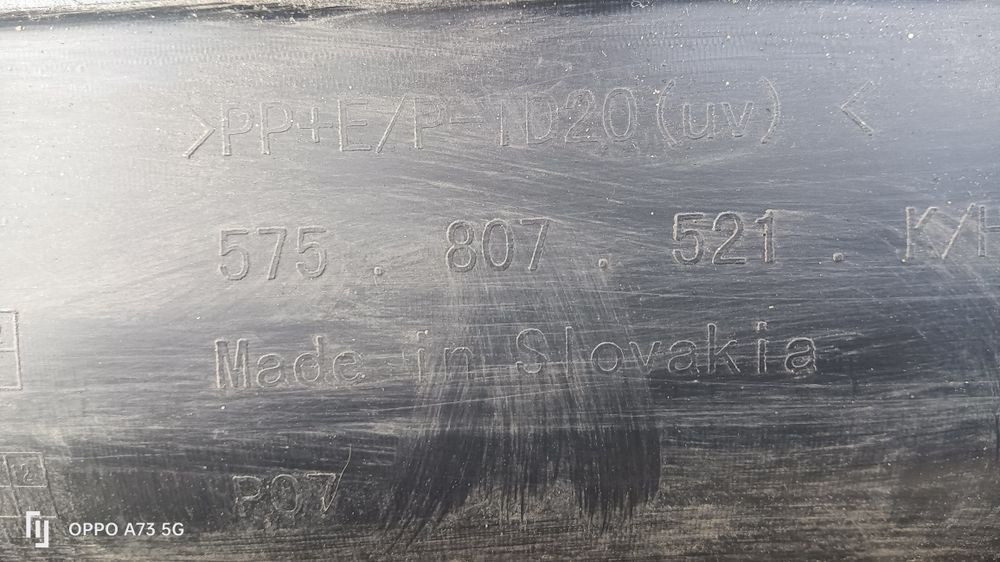 Difusor de parachoques SEAT ATECA facelift 2021