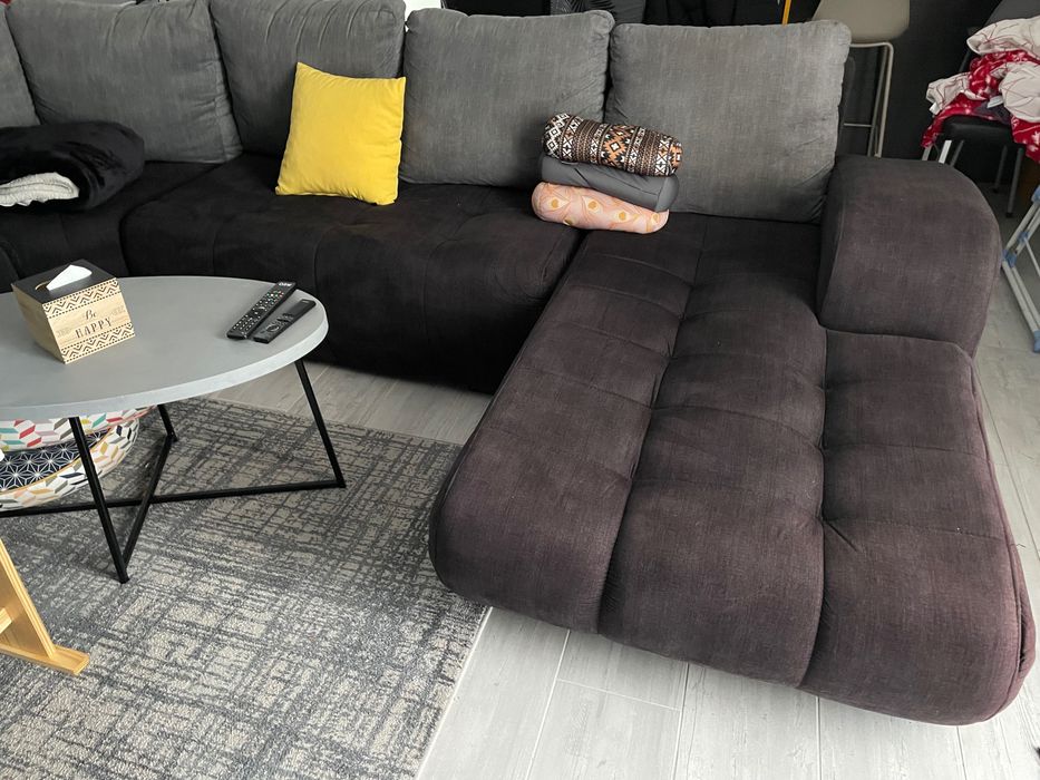 Sofa XXL cinzento