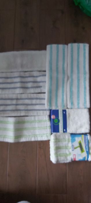 OKAZJA 9 końcówek i Mop płaski z pojemnikiem na wodę