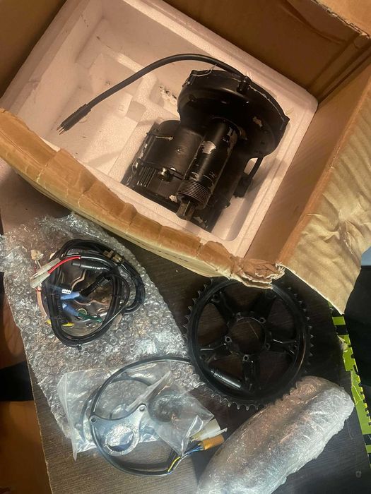 silnik bafang bbs02b +  zestaw DIY zewnetrzny esc