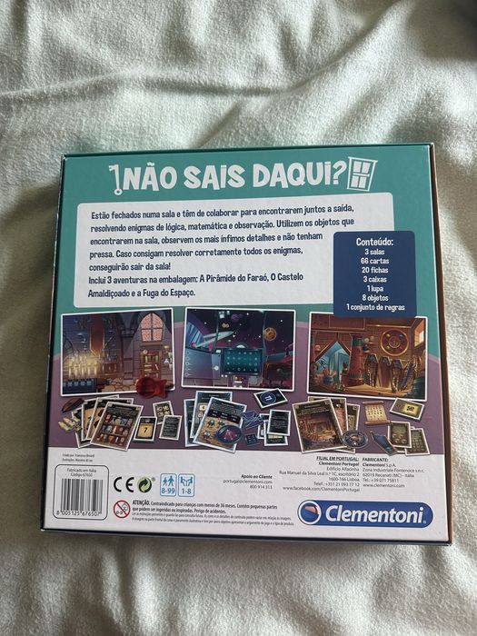 Jogo Não Sais Daqui? -Clementoni
