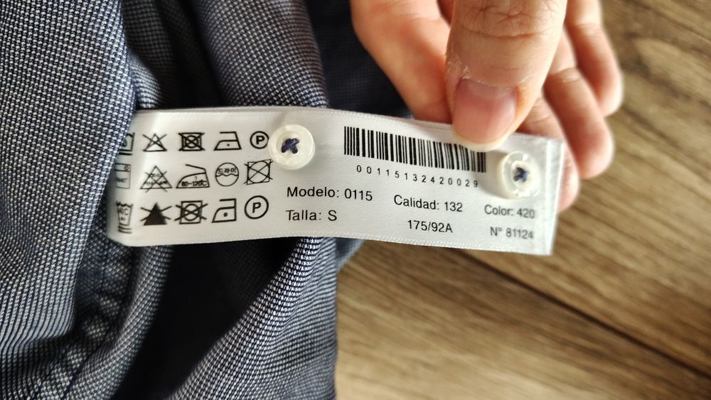 Bawełniana koszula massimo dutti męska S