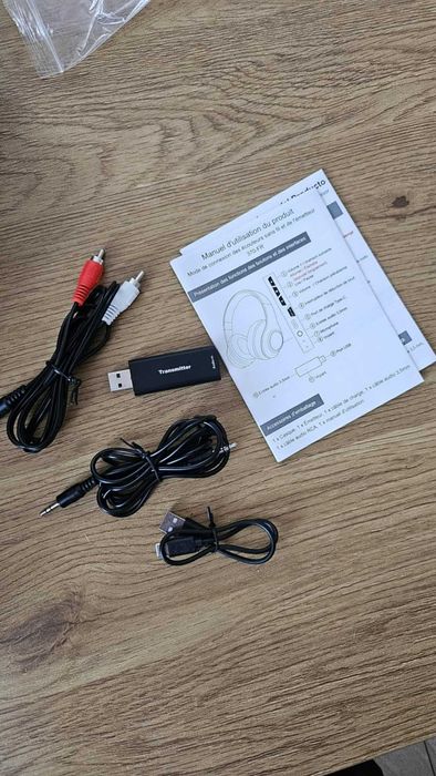 Słuchawki bezprzewodowe nauszne z ANC | Bluetooth 5.3