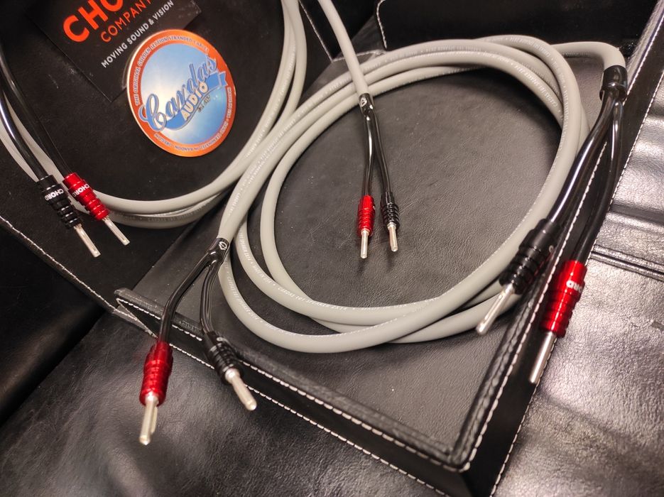 2x4m Cardas 101 Chord Ohmic banan splitery kable głośnikowe