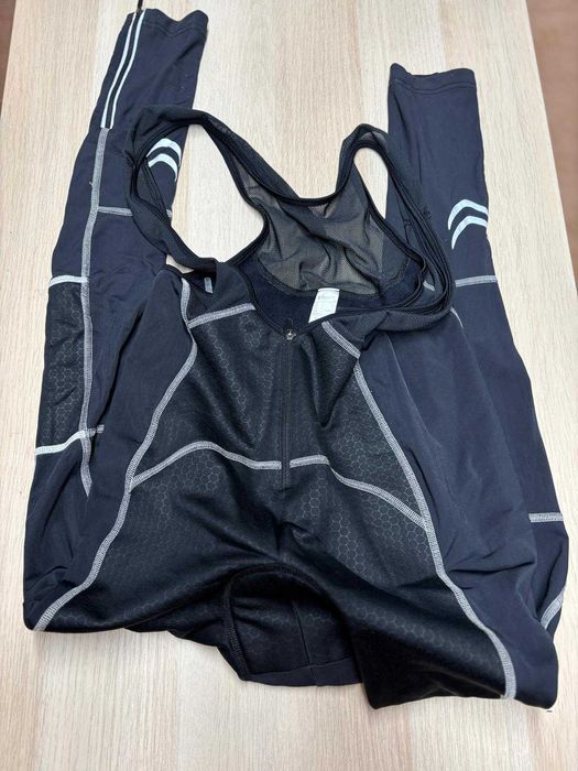 Calças com alças de ciclismo BTT Btwin