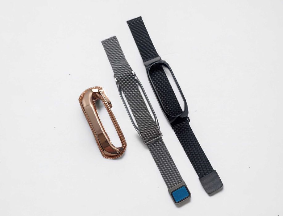 Ремінці металеві ремешок металический Mi smart band 3 4 5 6 браслет