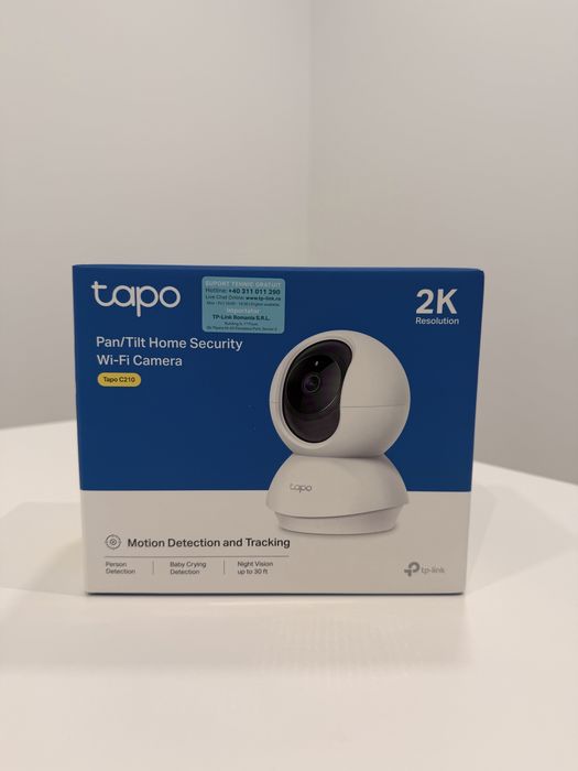 TP-Link Tapo C210 – Câmara Wi-Fi 2K/3MP – NOVA