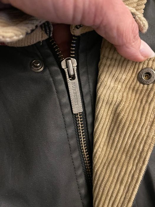 Parka impermeável Burberry .