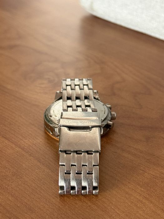Zegarek Męski Gino Rossi 00127R | Srebrna Bransoleta