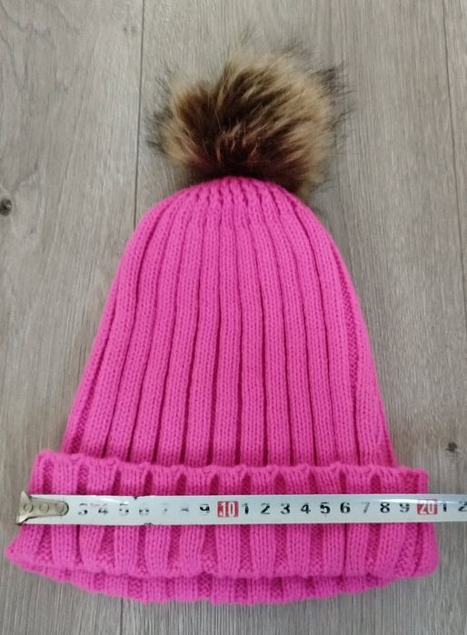 Czapka zimowa z pomponem