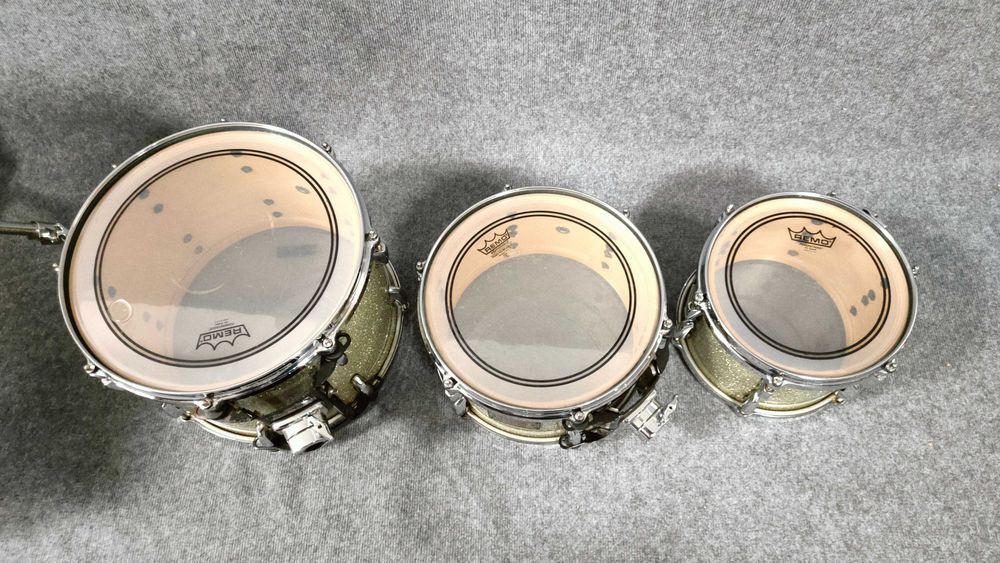 PEARL Masters Custom MMX Maple Silver Sparkle 10,12,14,20"