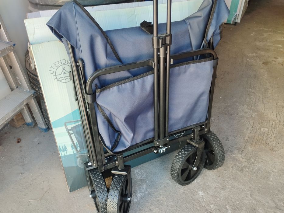 Składany wózek turystyczny / transportowy - plażowy Nowy
