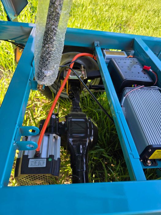tuk tuk Elektryczny pojazd trójkołowy E TUK 800W 32A wozidło quad trajka melex od ręki 23% MODEL 2026