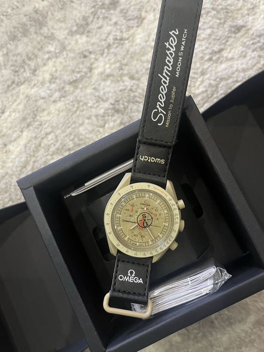 Relógio swatch x omega Mission to Jupiter