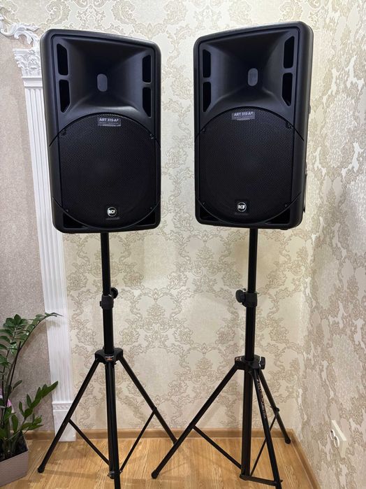 Акустична система RCF ART 315-A (пара) + стійки та кабелі