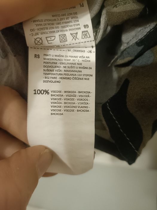 Koszula damska moro długie rękawy