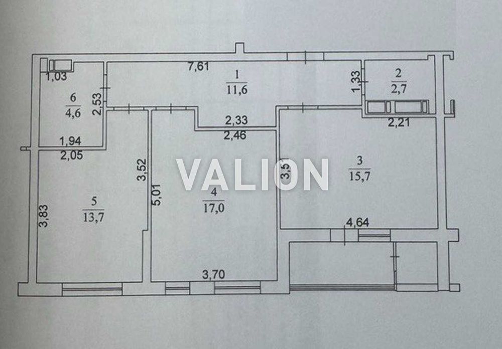 2-rooms apartment apartment by the address (area 70,2 m²) - Atlanta.ua - photo 13