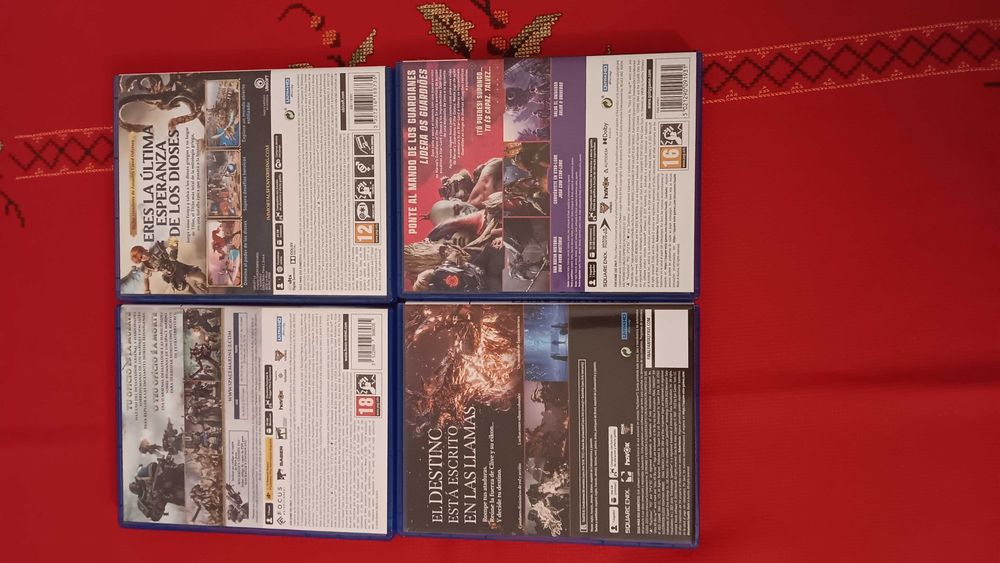 Jogos PS5 + Filmes Blu-ray