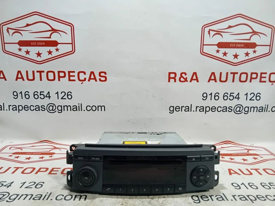 Auto Rádio Smart Forfour A4548200379012 Original