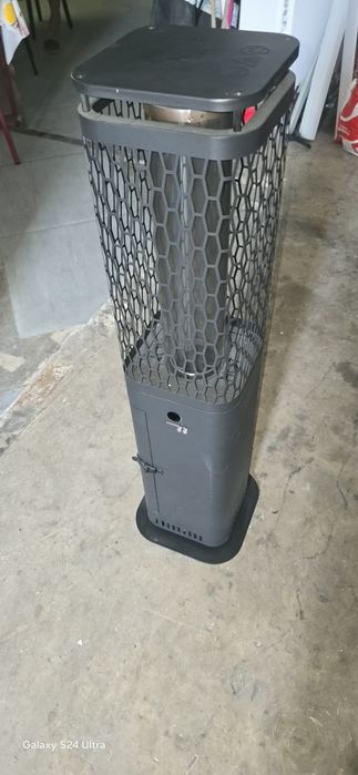 Aquecedor a pellets para exterior