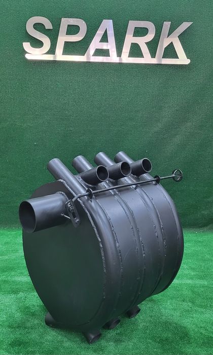 Булерян, буржуйка, чан, печі для бані.