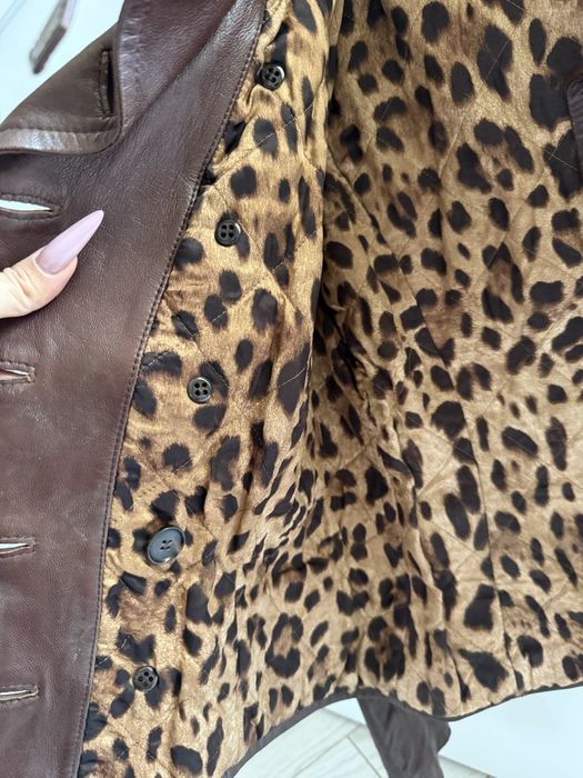 Шкіряна куртка Dolce Gabbana