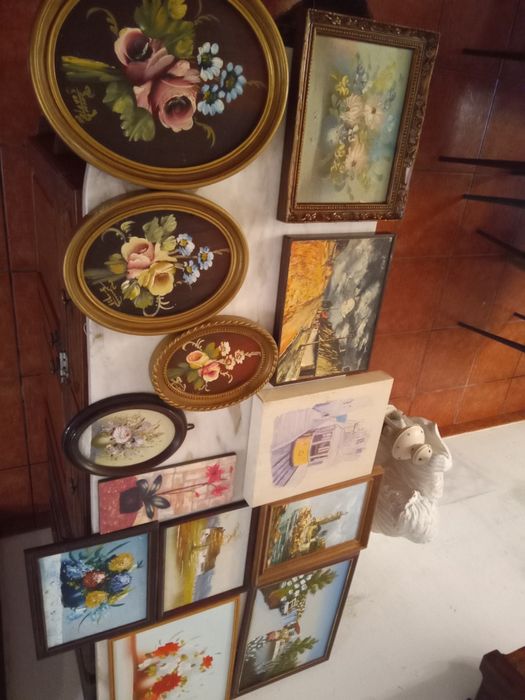 Conjunto de 13 Quadros Decorativos