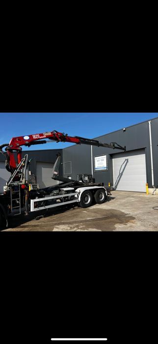 Кран маніпулятор Hmf 1820-3 2014 рік