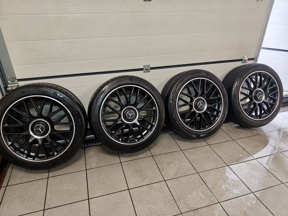 Felgi 19 Mercedes z oponami zestaw jak nowy okazja