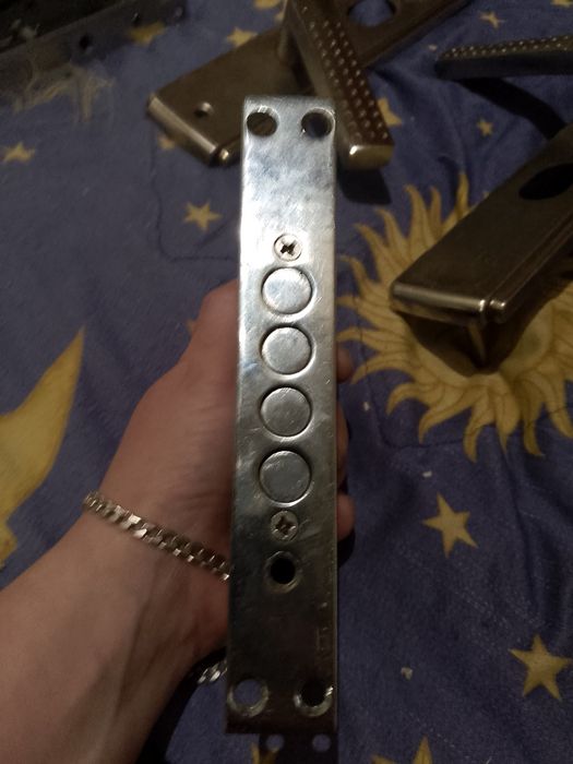 Komplet klamki z zamkami