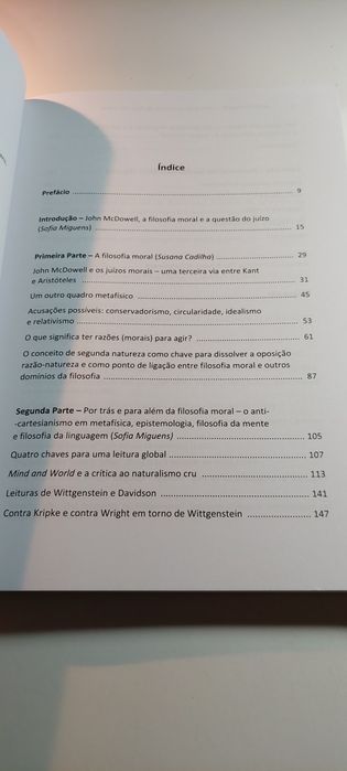 John McDowell, Uma Análise a Partir da Filosofia Moral (2014)