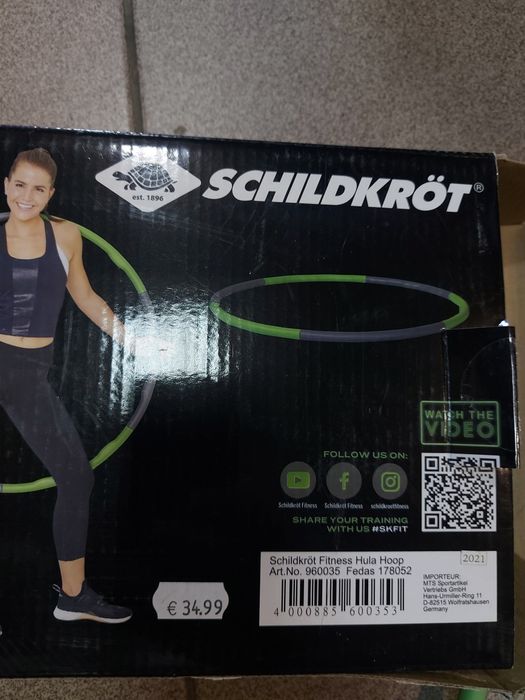 Обруч для фітнесу Schildkröt - 1,2 кг