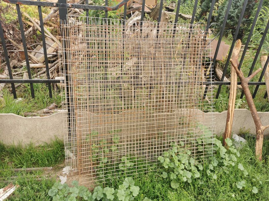 Siatka Ocynk Ocynkowana Arkusze 165cm/220cm i 110cm/100cm Na Woliere