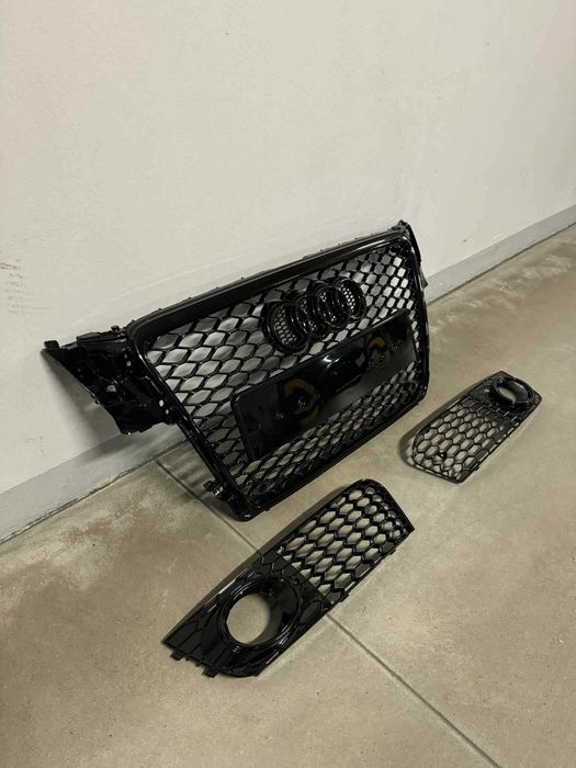 Grill,atrapa PLASTER MIODU Audi A4 B8 przedlift