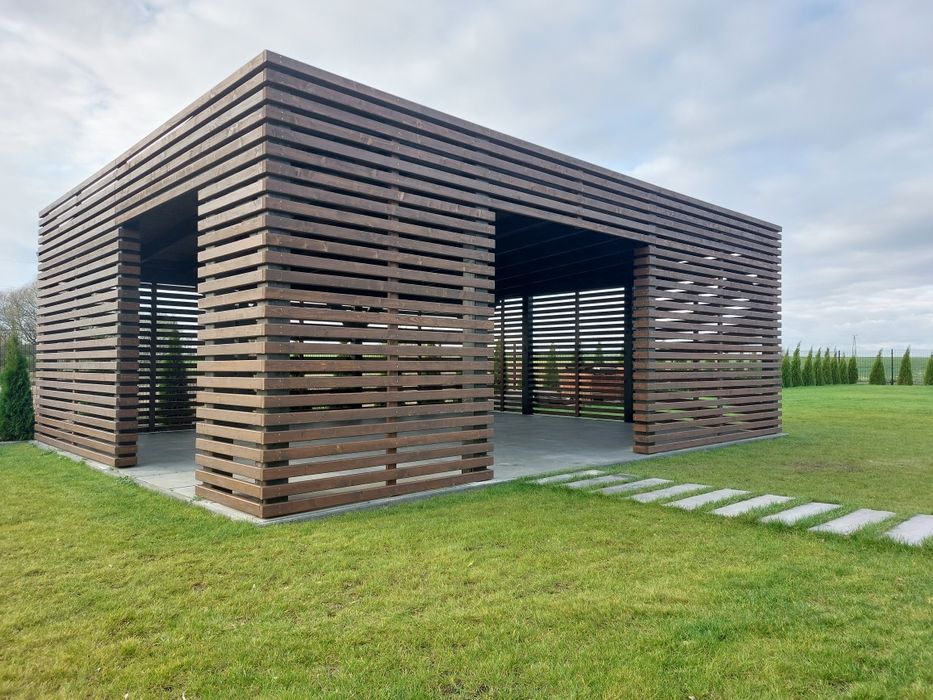 Altana ogrodowa drewniana tarasy