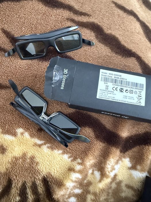 Okulary aktywne 3D Samsung. Model SSG-3050GB.