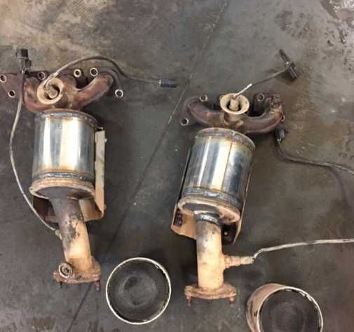 Приемная труба Шевроле Эпика Chevrolet Epica 2.0/2.5 2006 - 2014 гг..