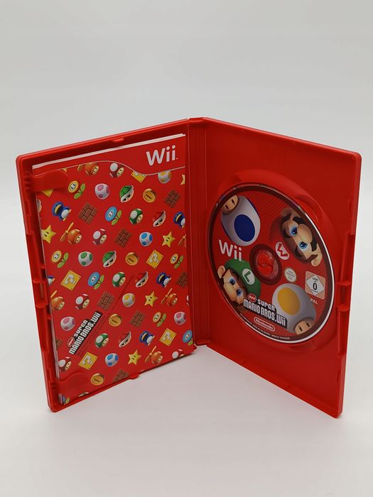new super mario bros nintendo wii pudełkowa