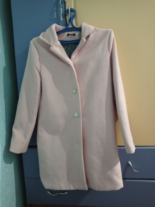 Пальто рожеве кашеміроае весна/осінь
