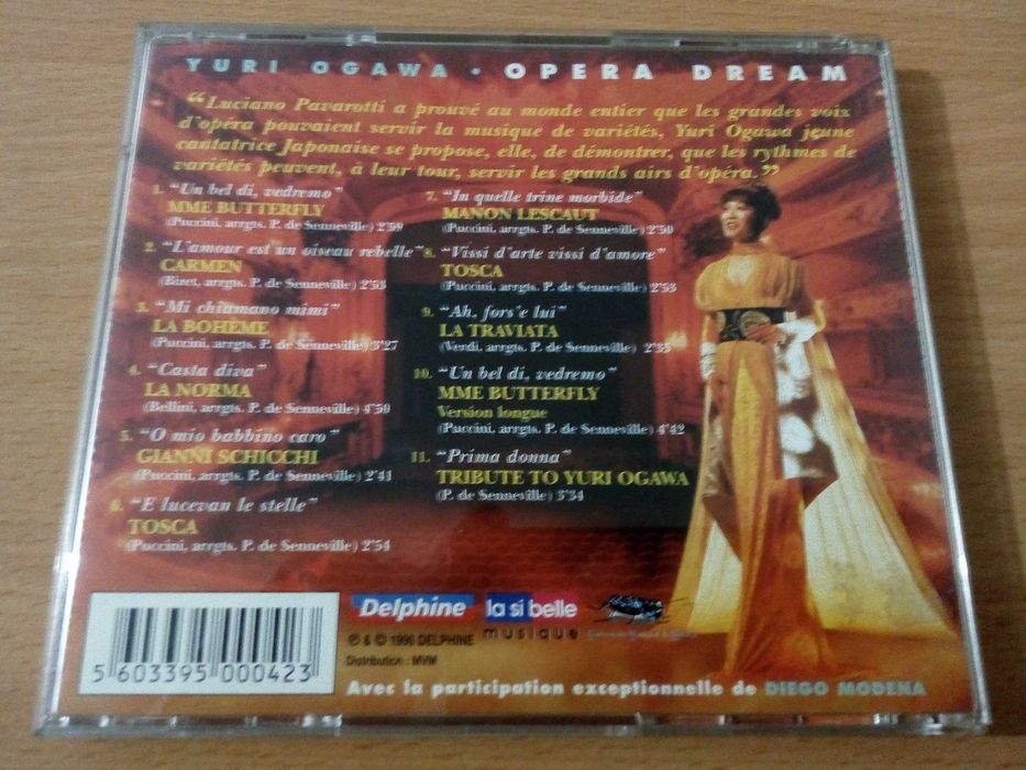 YURI OGAWA - Opera Dream - Baixa De Preço