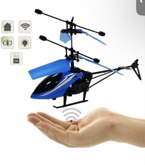 Літак гвинтокрил літає від руки