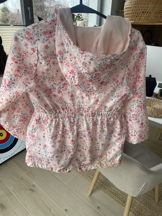 Kurtka przejsciowa, wiosenna z polsrem. Little Kids 128cm