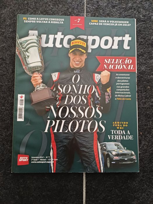 Coleção de revistas AUTOSPORT