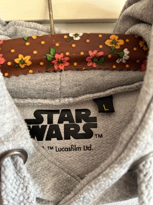 Bluza Star Wars szara z kapturem L