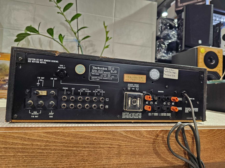 Technics SA-500 AM/FM Stereo Receiver Manual