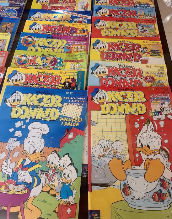 KACZOR DONALD Komiksy wydanie zeszytowe rok 1998