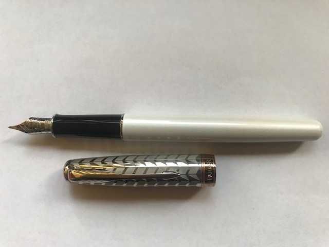 Pióro wieczne Parker Sonnet Perła i Metal CT