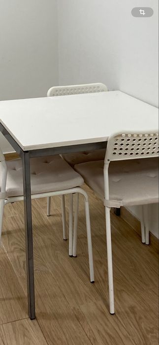 3 Almofadas de Assento Ikea cor Bege