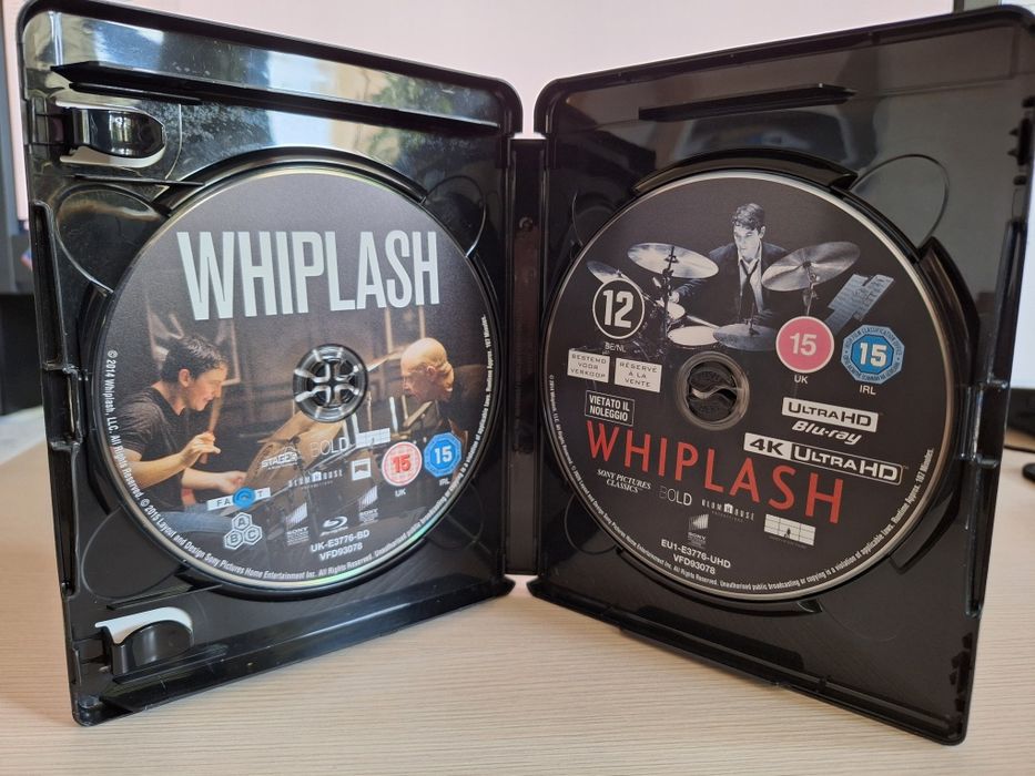 Whiplash 4K UHD PL + Blu-ray PL Dolby Atmos