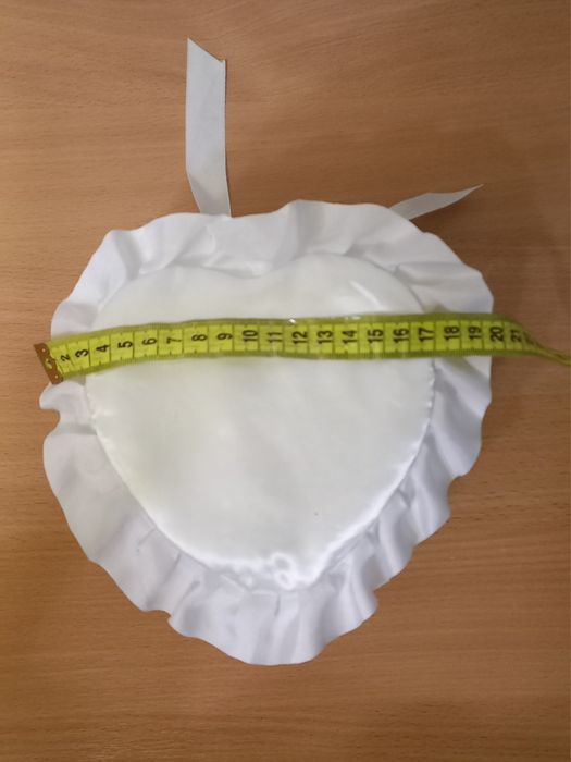 Свадебная подушка с кольцами